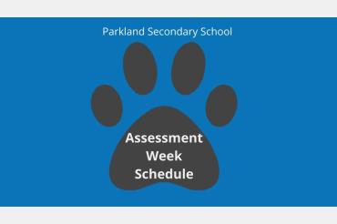 Assessment Week Schedule