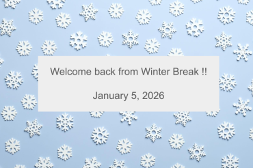 Back to school - Jan 5, 2026