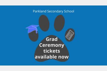 Grad Ceremony Tix available now