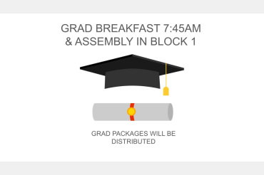 Grad breakfast and packages