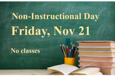 Non instructional day on Nov 21st