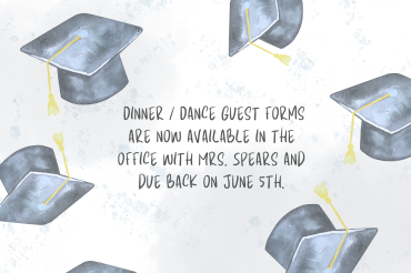 Grad Dinner / Dance forms due