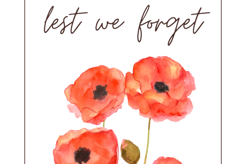 lest we forget